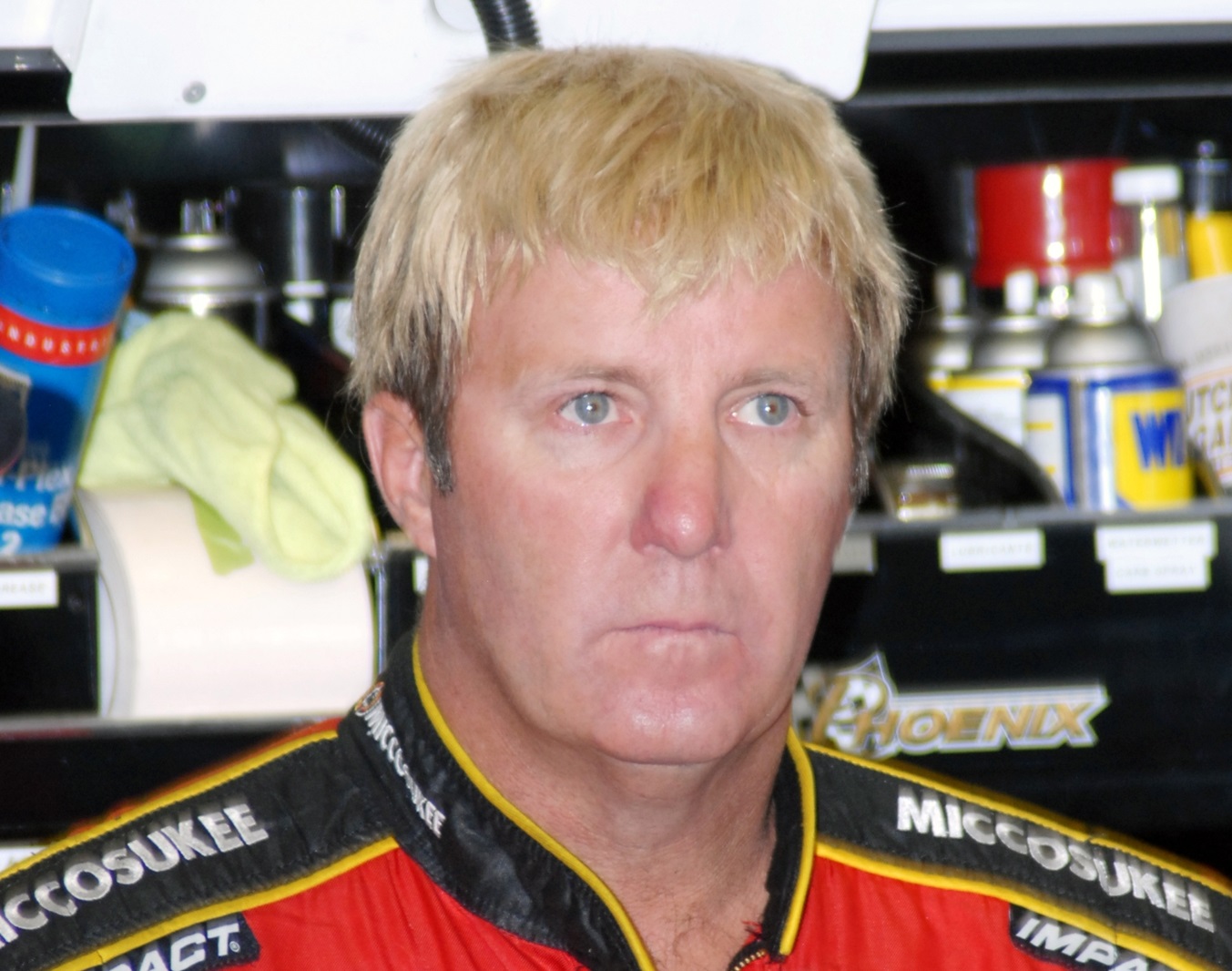 Race driver Sterling Marlin