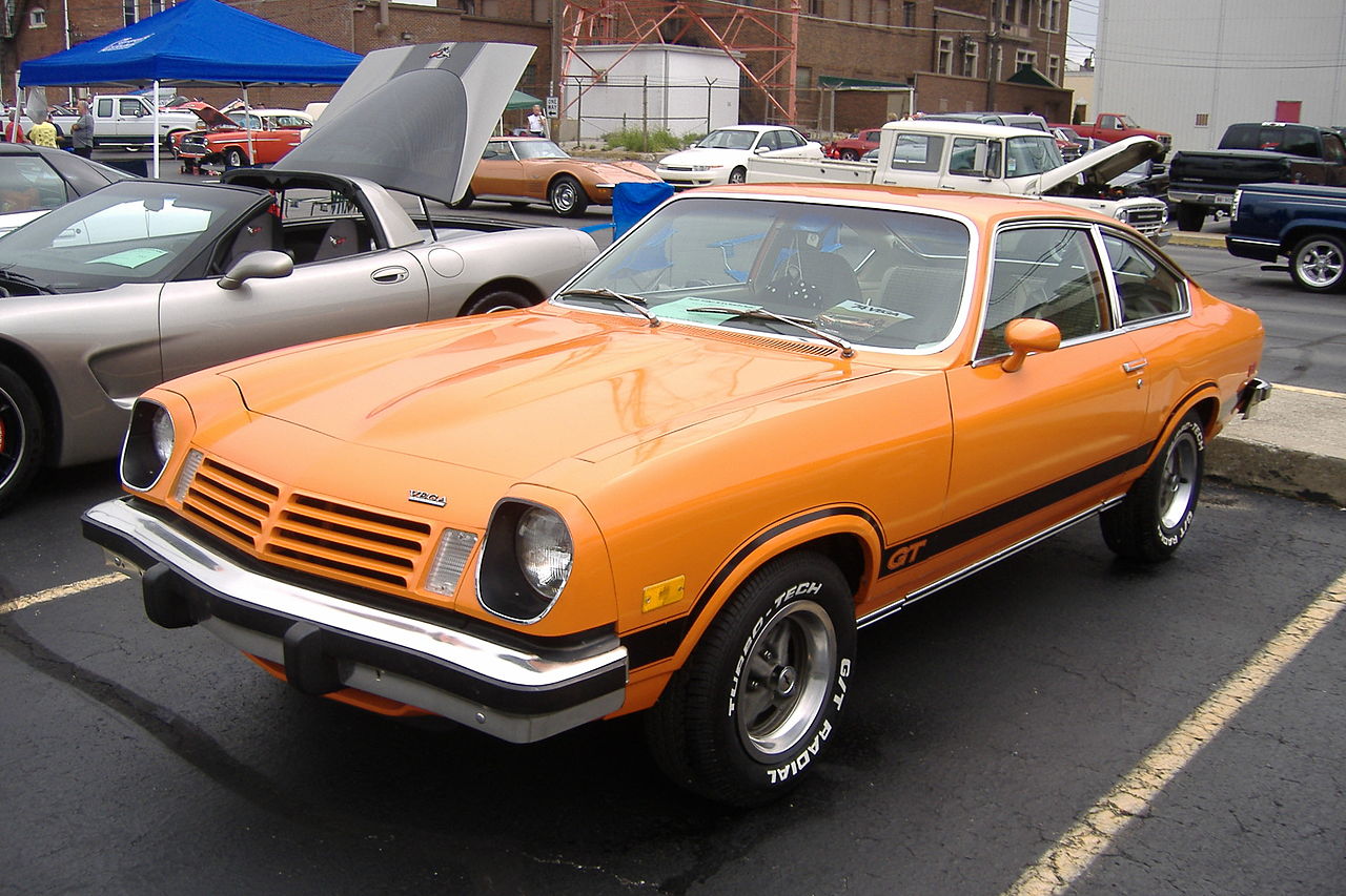 1974 Orange Chevrolet Vega GT