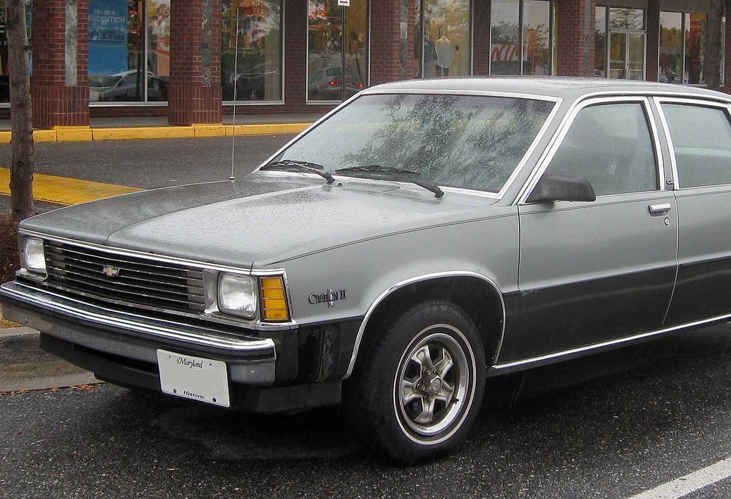 The General Motors front-wheel drive X platform Chevrolet Citation II