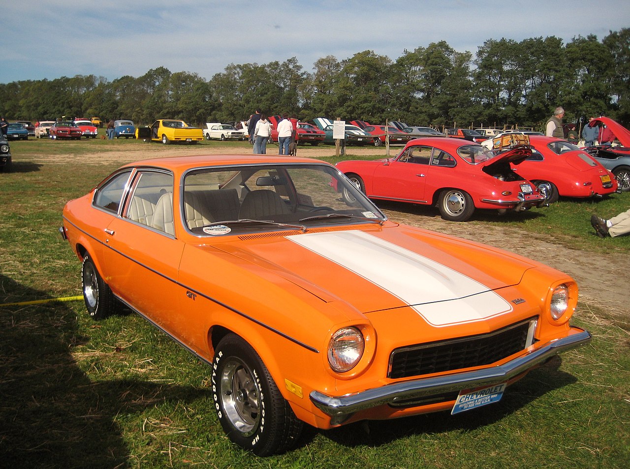1973 Orange Chevrolet Vega GT