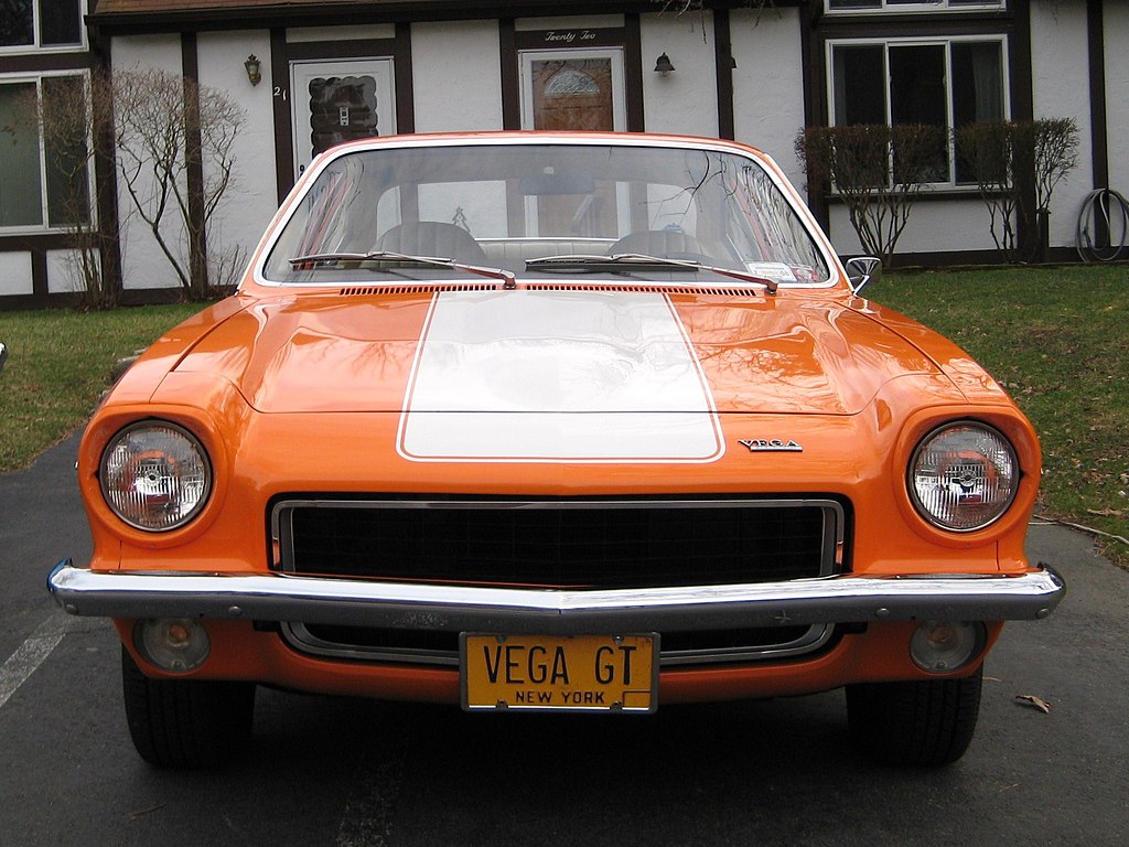 1973 Orange Chevy Vega Gt