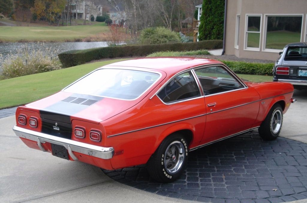 1973 Red Chevrolet Vega GT