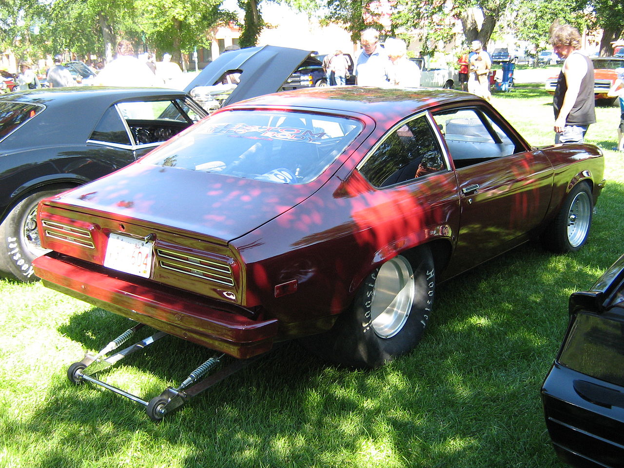1974 Red Chevrolet Vega GT