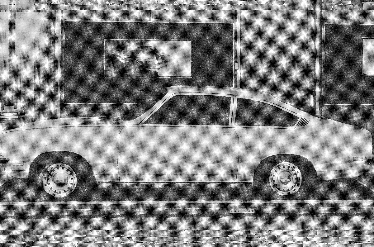 XP-887 Hatchback clay model Chevrolet studio