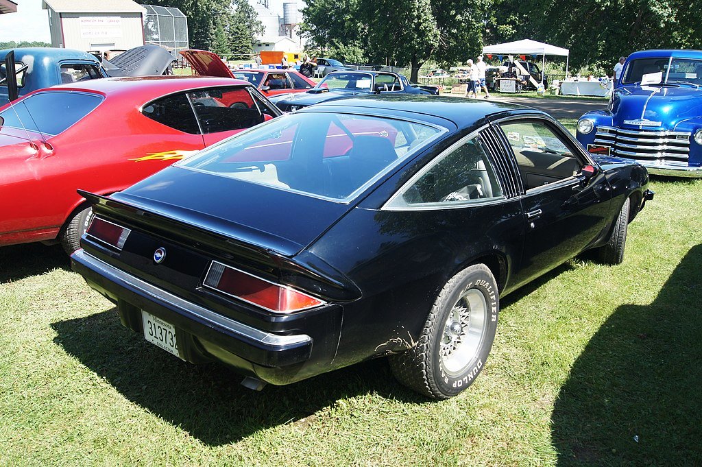 1975 Black Chevrolet Monza