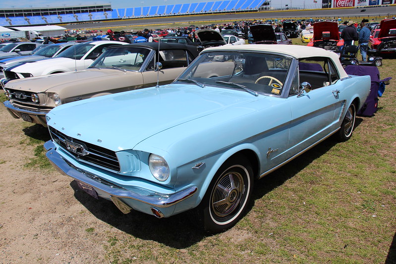 1964 Sky Blue Ford Mustang Convertible