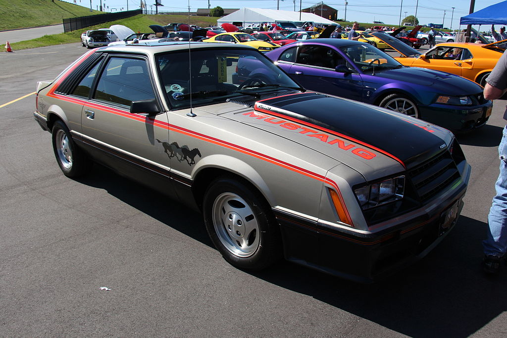 1979 Grey and Black Ford Mustang Pace Car