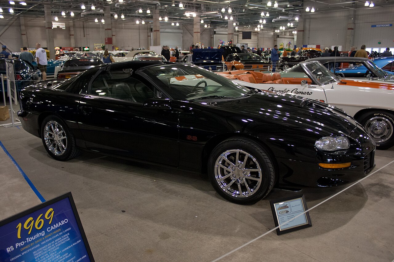 2002 Black Chevrolet  Camaro SS
