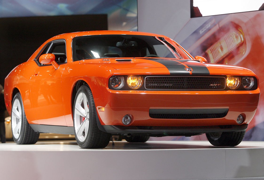 2008 Orange Dodge Challenger