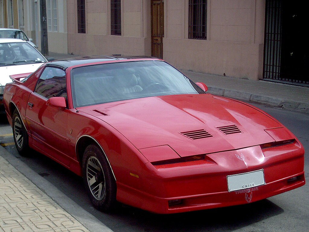 1984 Red Pontiac Firebird Trans Am