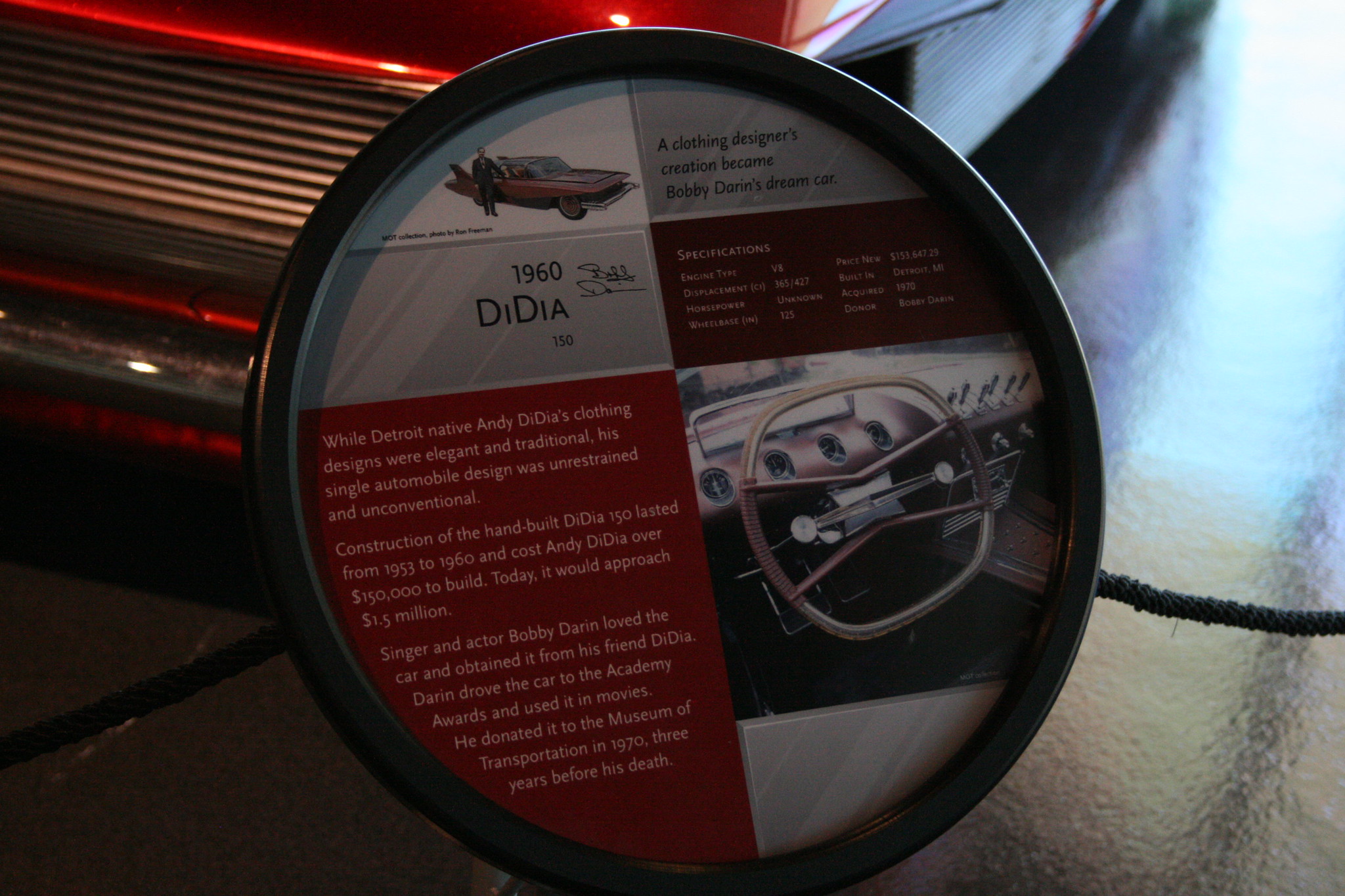 DiDia 150 (Bobby Darin's Dream Car)