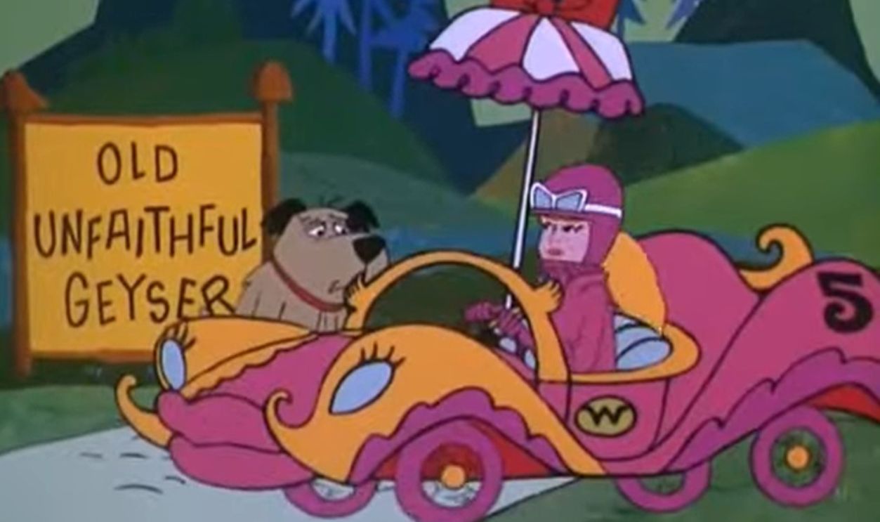 Penelope Pitstop’s Compact Pussycat: Wacky Races