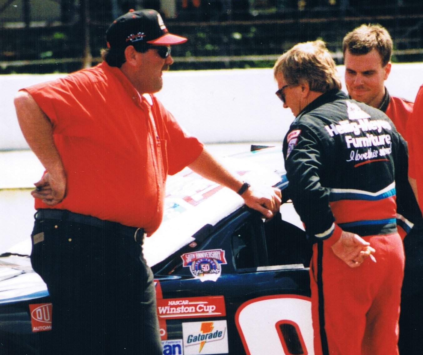 Dick Trickle at NASCAR race
