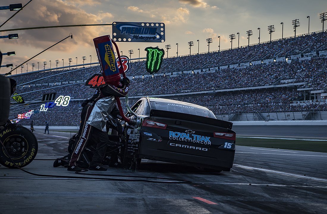 Ross Chastain Pit Stop 2019 Daytona 500