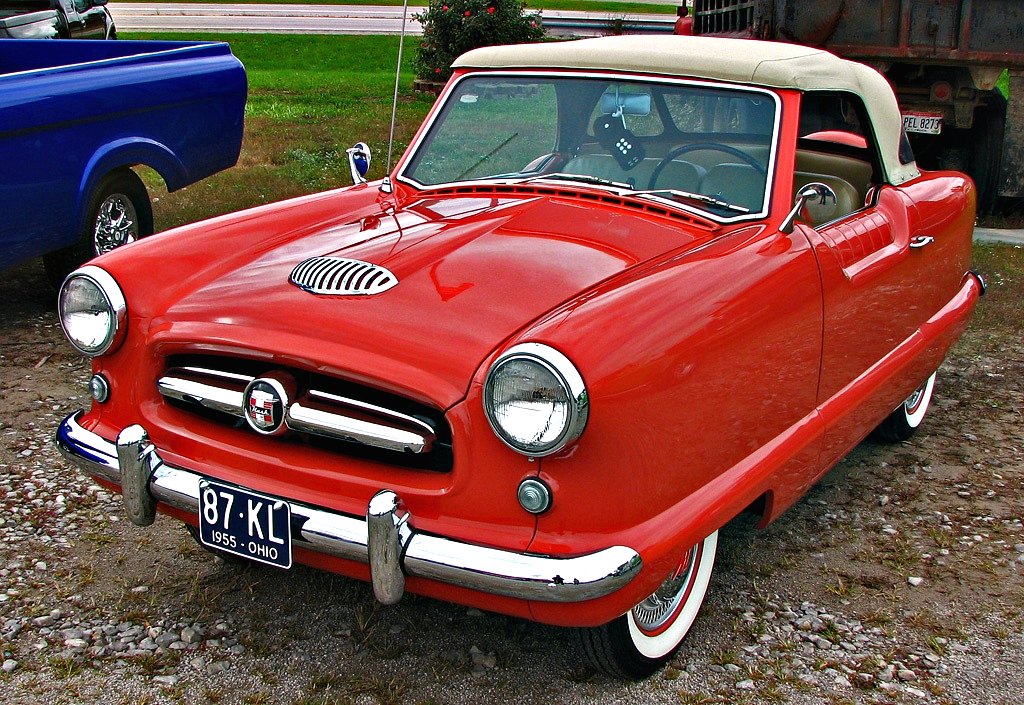 1955 Red Nash Metropolitan