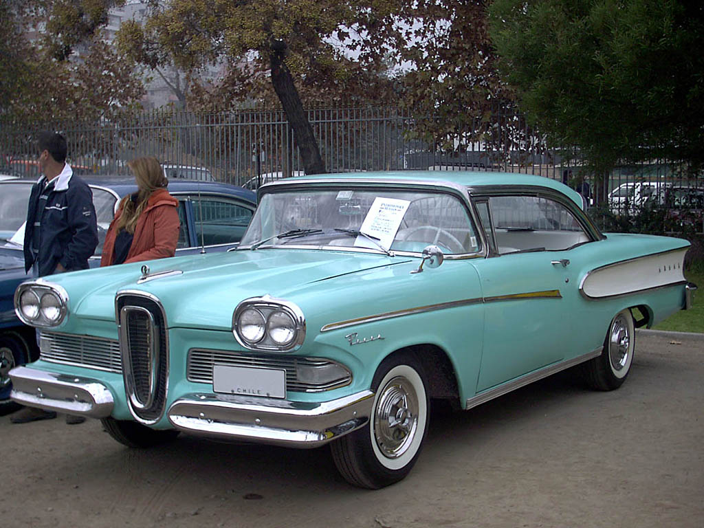 Light Blue Edsel Pacer 1958