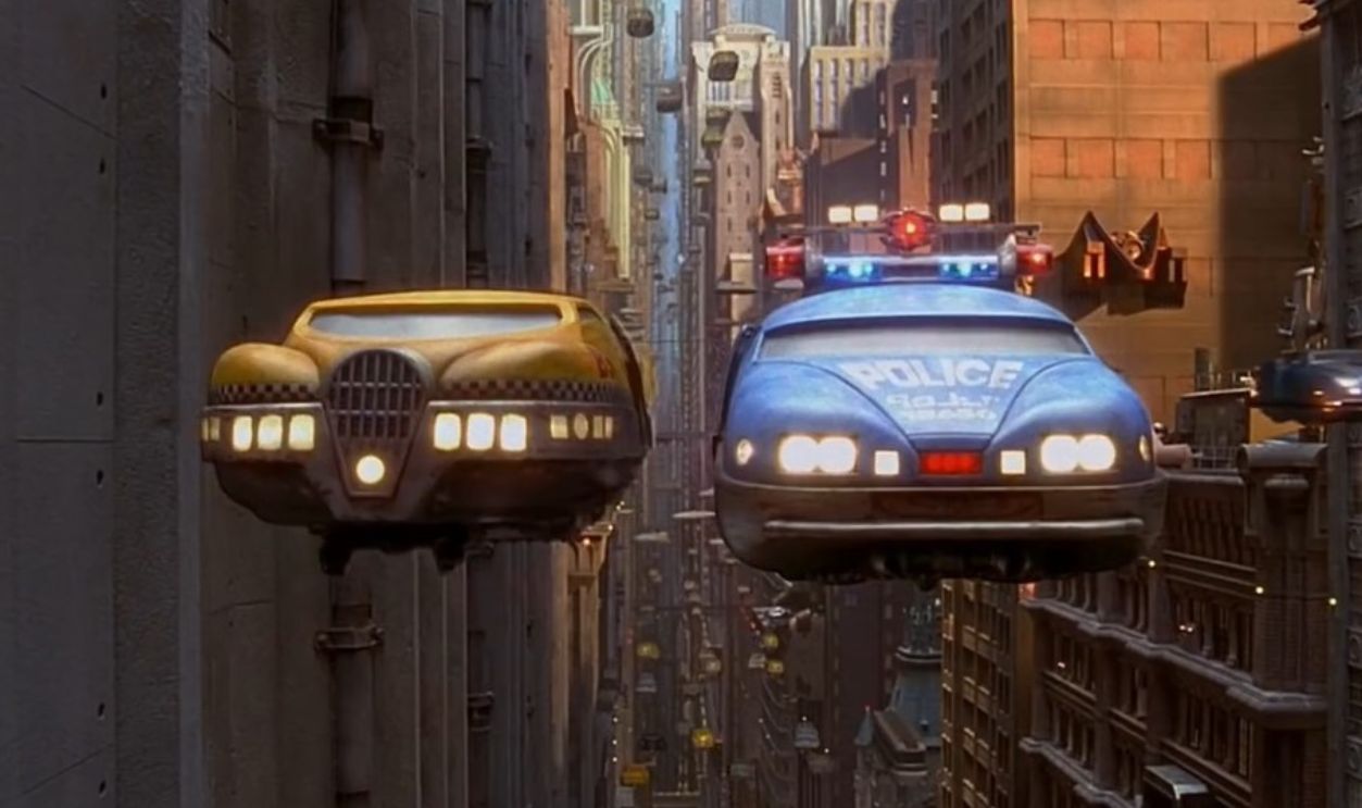The Fifth Element (1997): Flying Taxicab