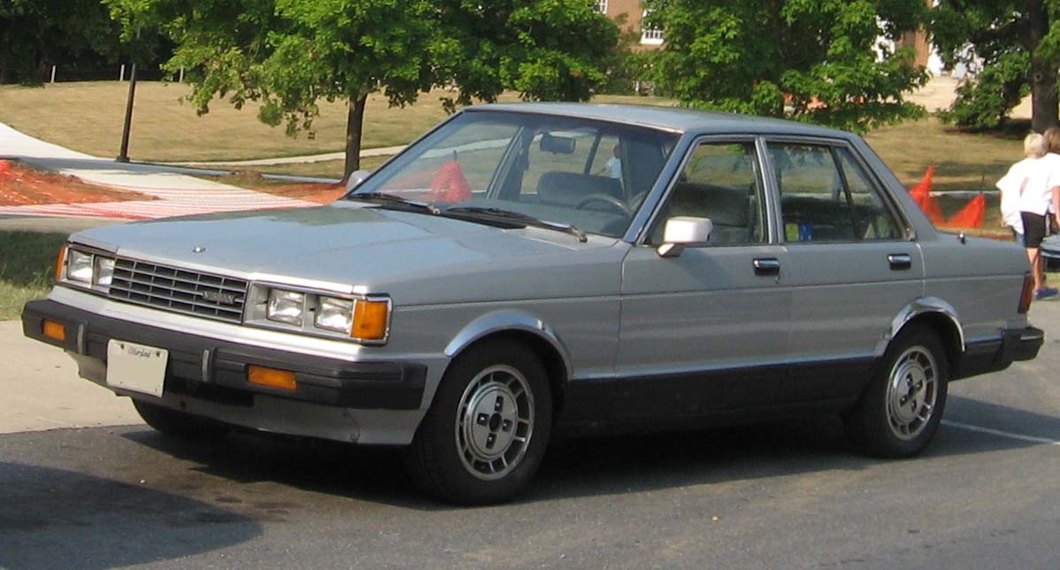 1984 Nissan Maxima photographed in USA.