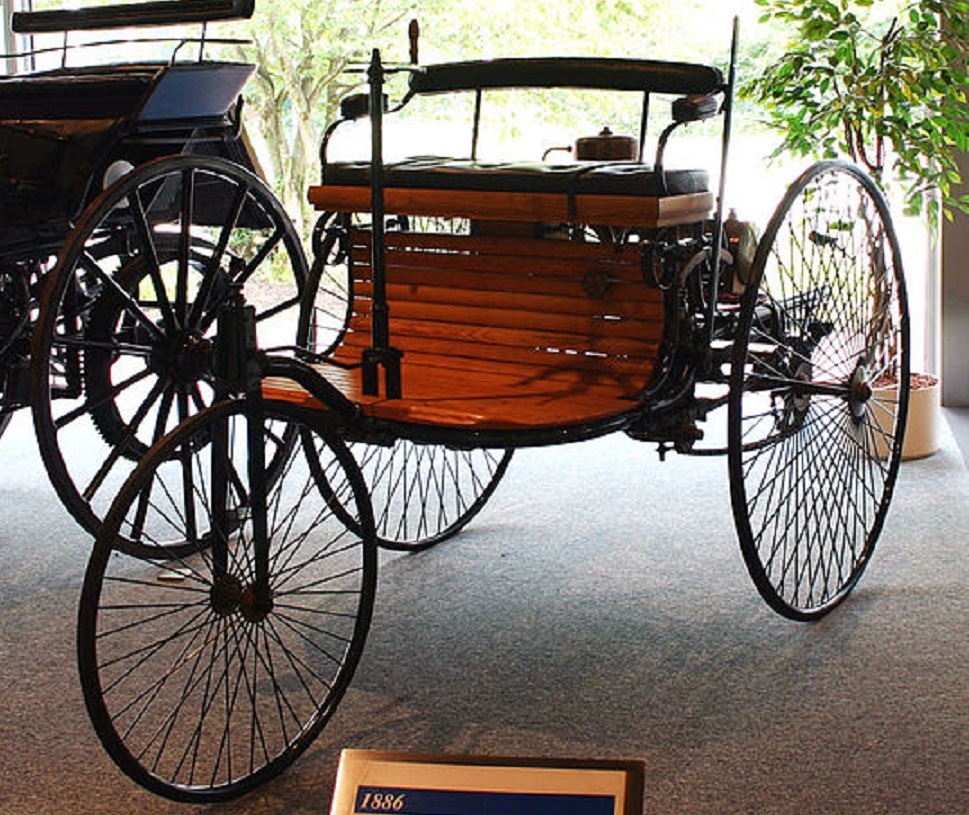 Replica of the Benz Patent Motorwagen from 1886