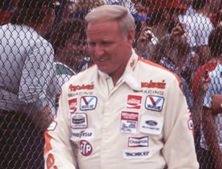 Photo of NASCAR champion Cale Yarborough by Ted Van Pelt