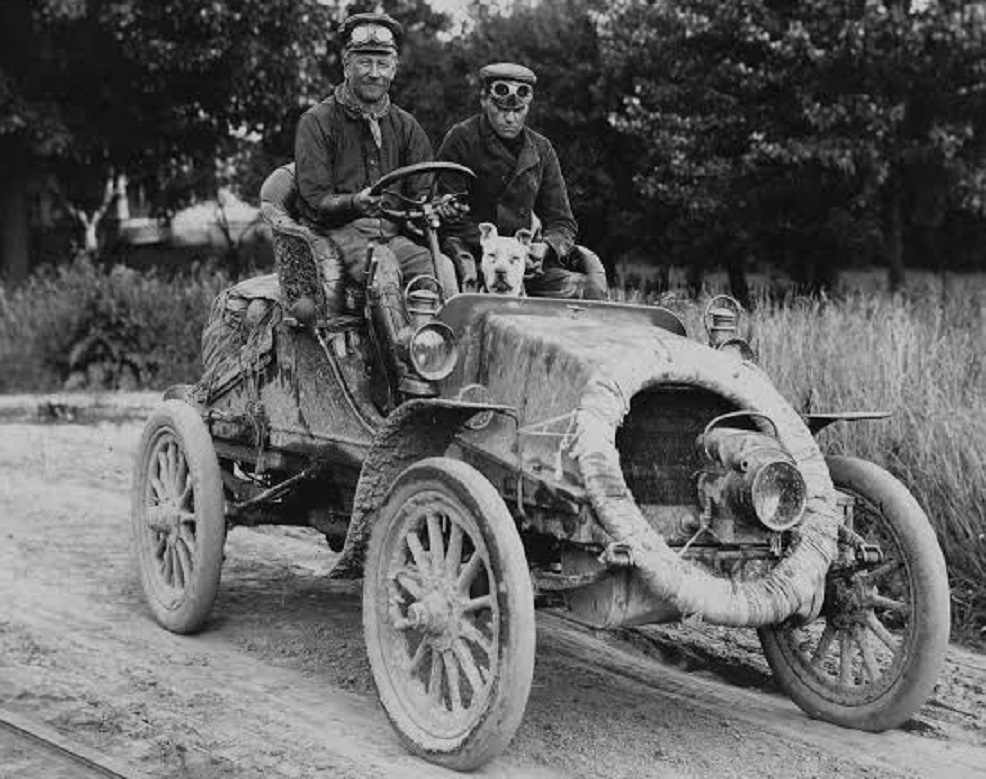Jackson And Crocker In Automobile - 1903