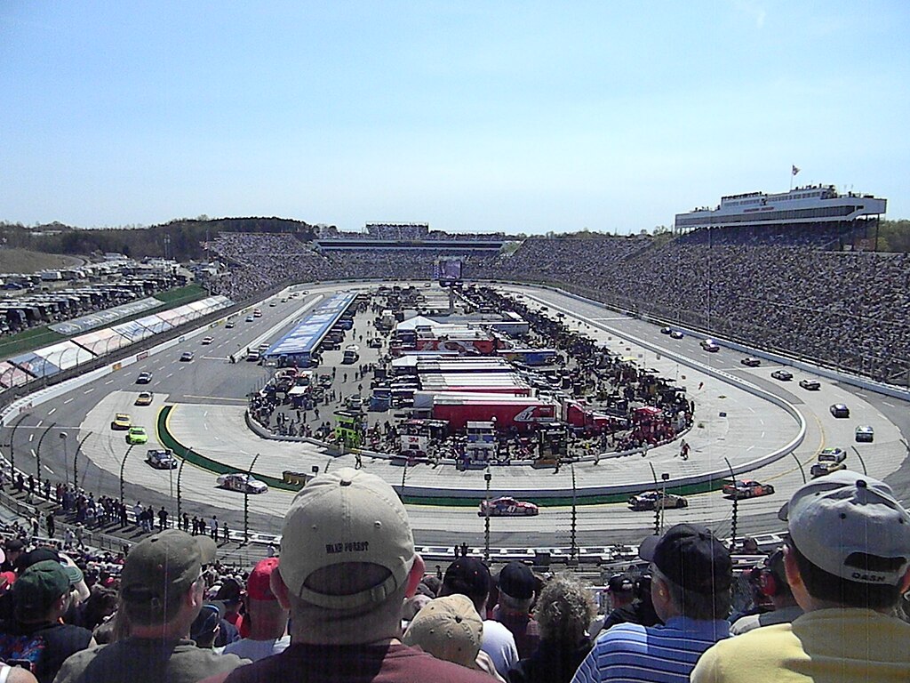 The Martinsville Speedway during the 2011 Goody's Fast Relief 500