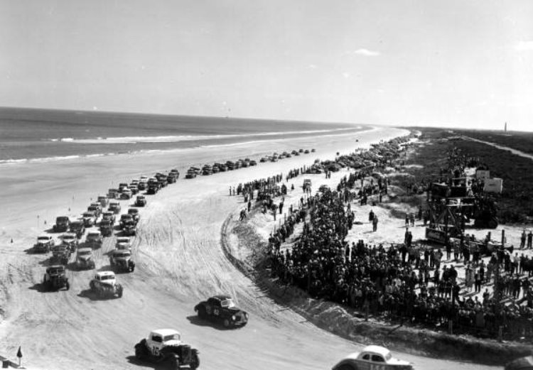 Racing At Daytona Beach Florida