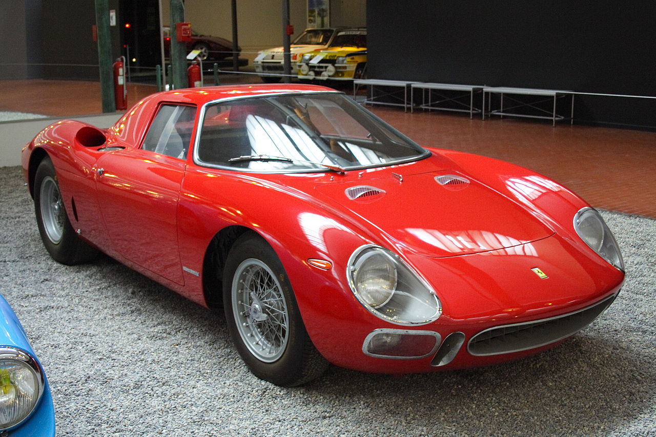Red Ferrari Coupe 250 LM - 1964