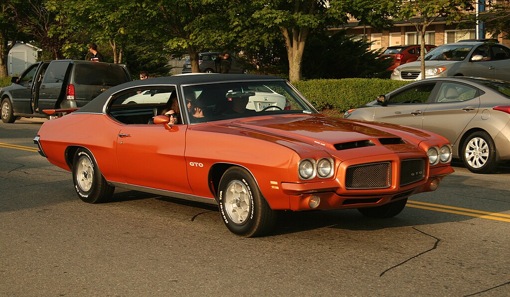 1971 Pontiac GTO on the Road