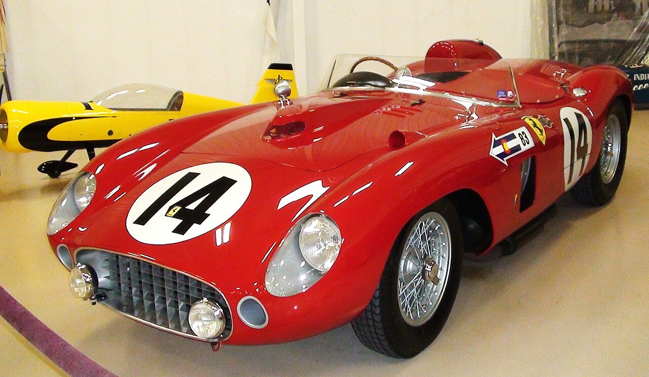 1956 Red Ferrari 290 MM Scaglietti Spyder