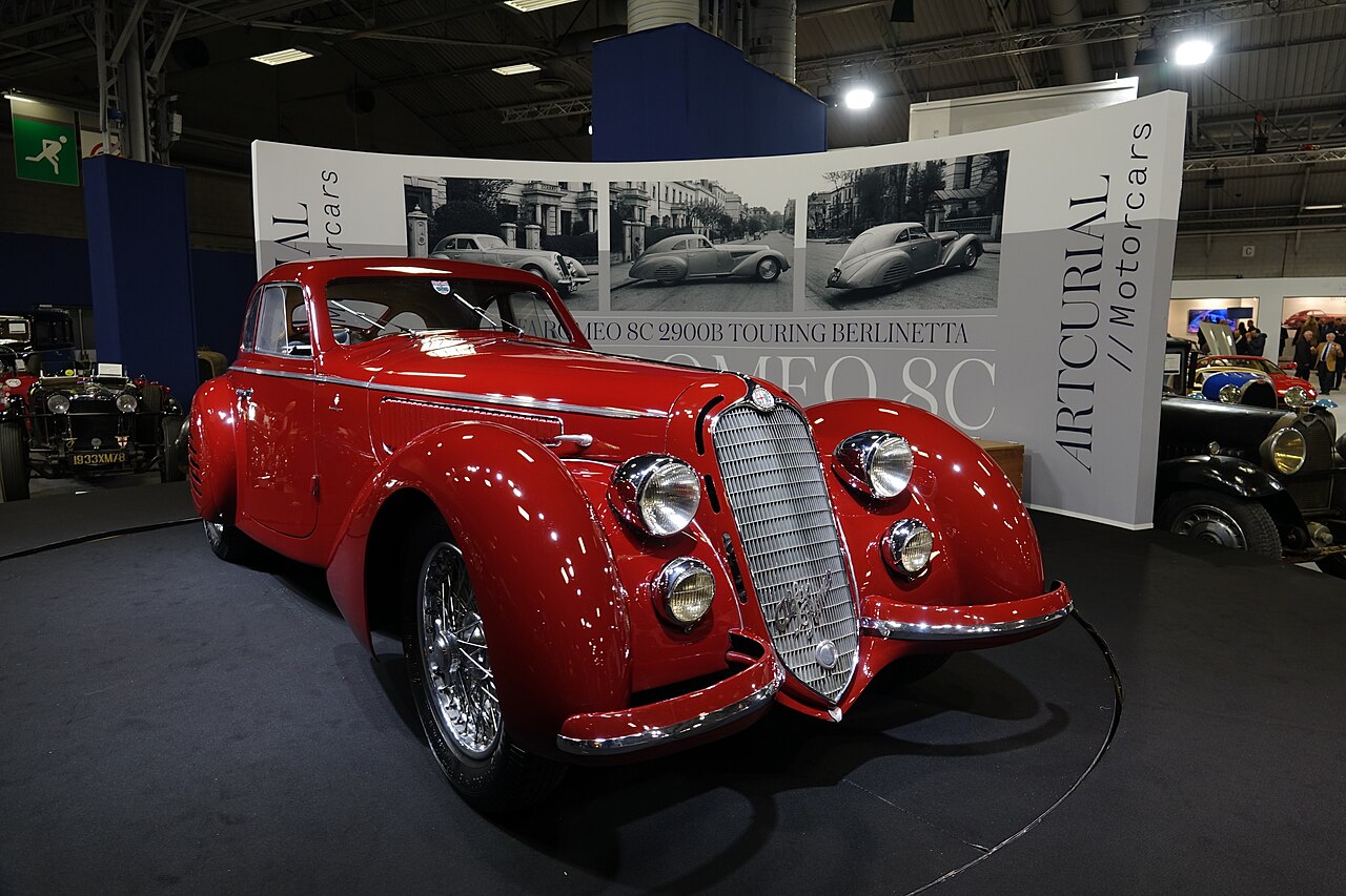 Alfa Romeo 8C 2900B Touring Berlinetta (Avant)