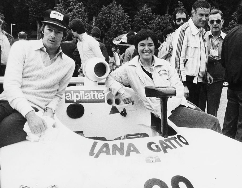 Mark Thatcher And Lella Lombardi