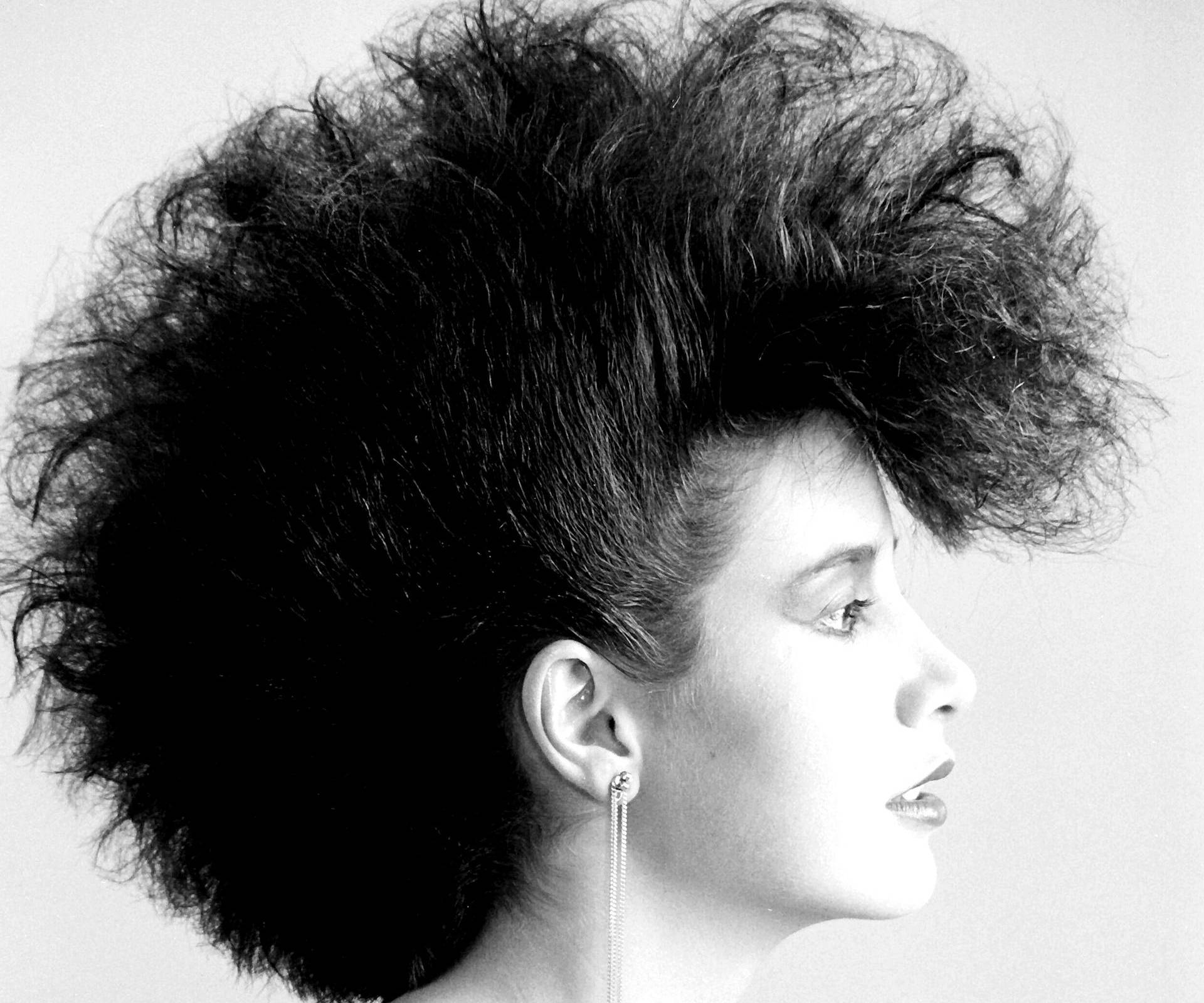 Big hair style from the 80's