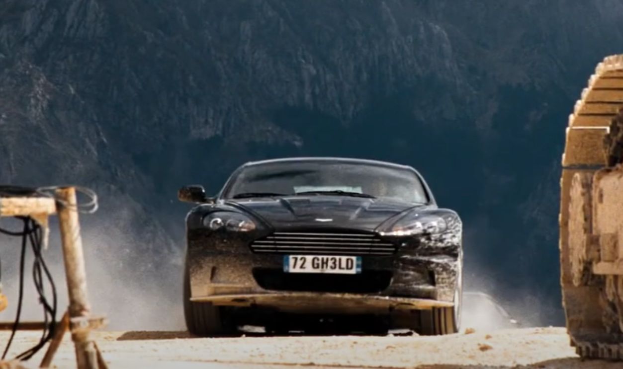 Aston Martin Dbs And Alfa Romeo 159  Quantum Of Solace  