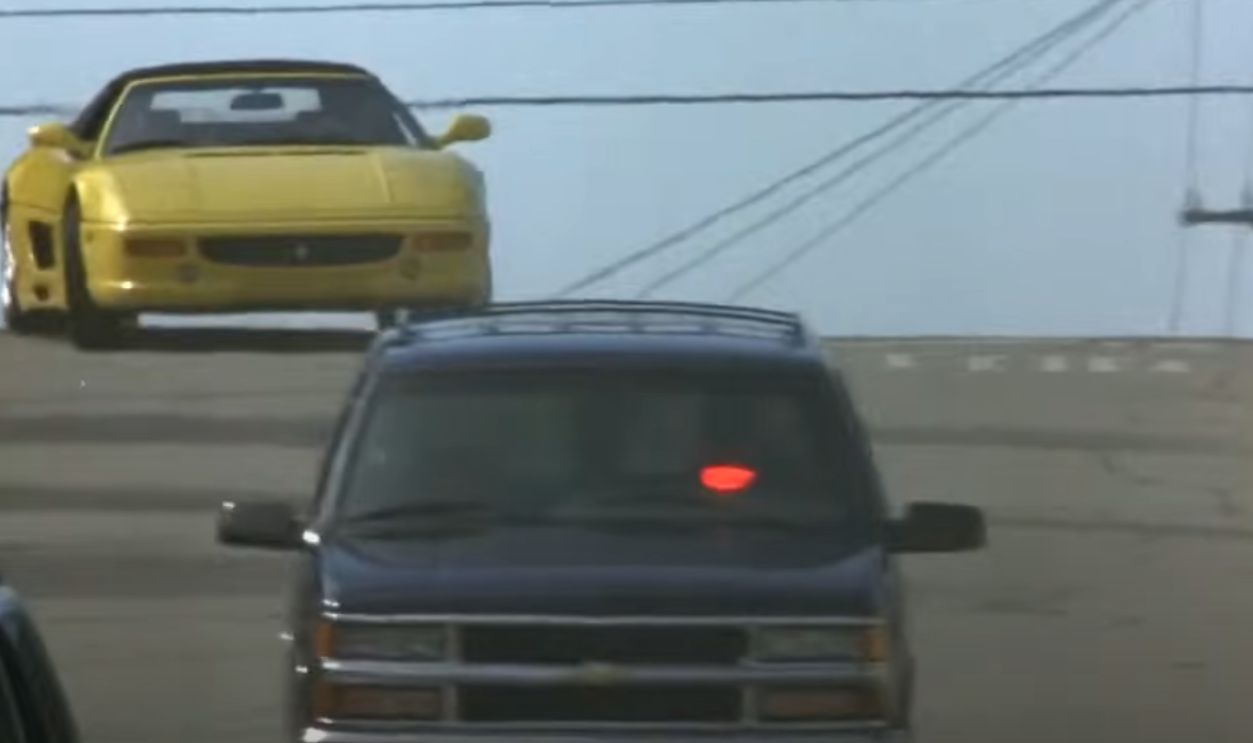 Ferrari F355 Spider And 1992 Hummer  The Rock 