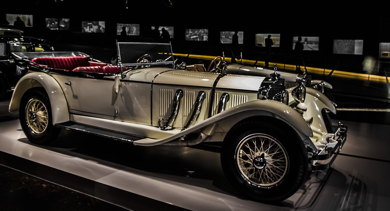 Close up Photo of 1928 Mercedes-Benz S-Type 26/120/180