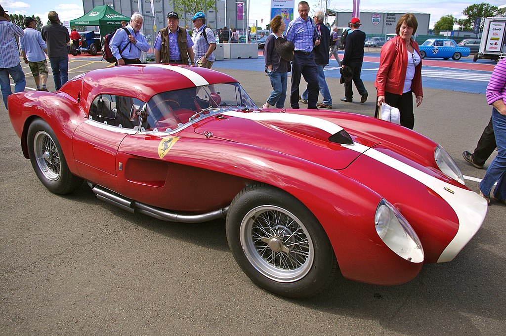 Close up Photo of 1957 Ferrari 250 Testa Rossa