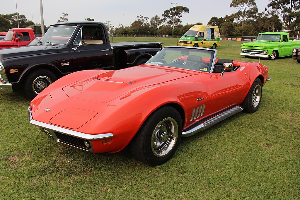 Close up Photo of 1969 Chevrolet C3 Corvette