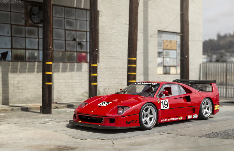 Close up Photo of 1994 Ferrari F40 LM
