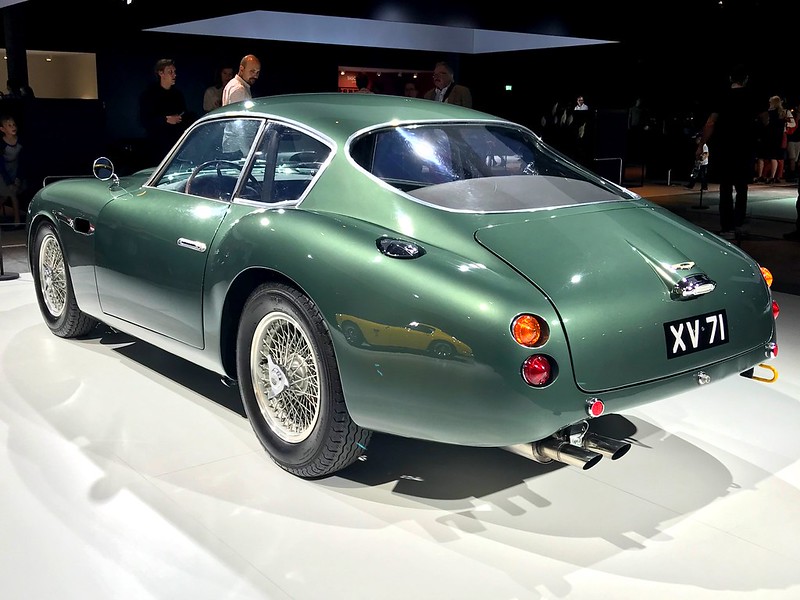 Close up Photo of Aston Martin DB4 GT Zagato