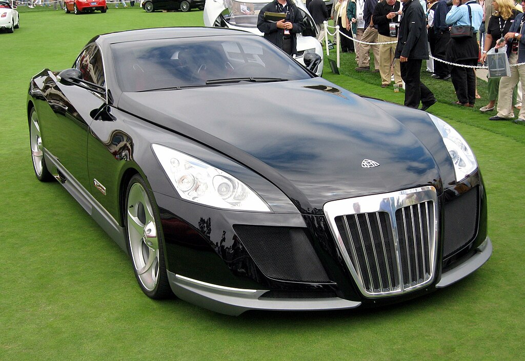 Close up Photo of Maybach Exelero