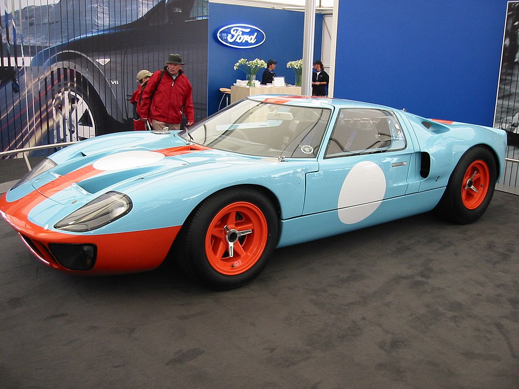 Close up Photo of Ford GT40