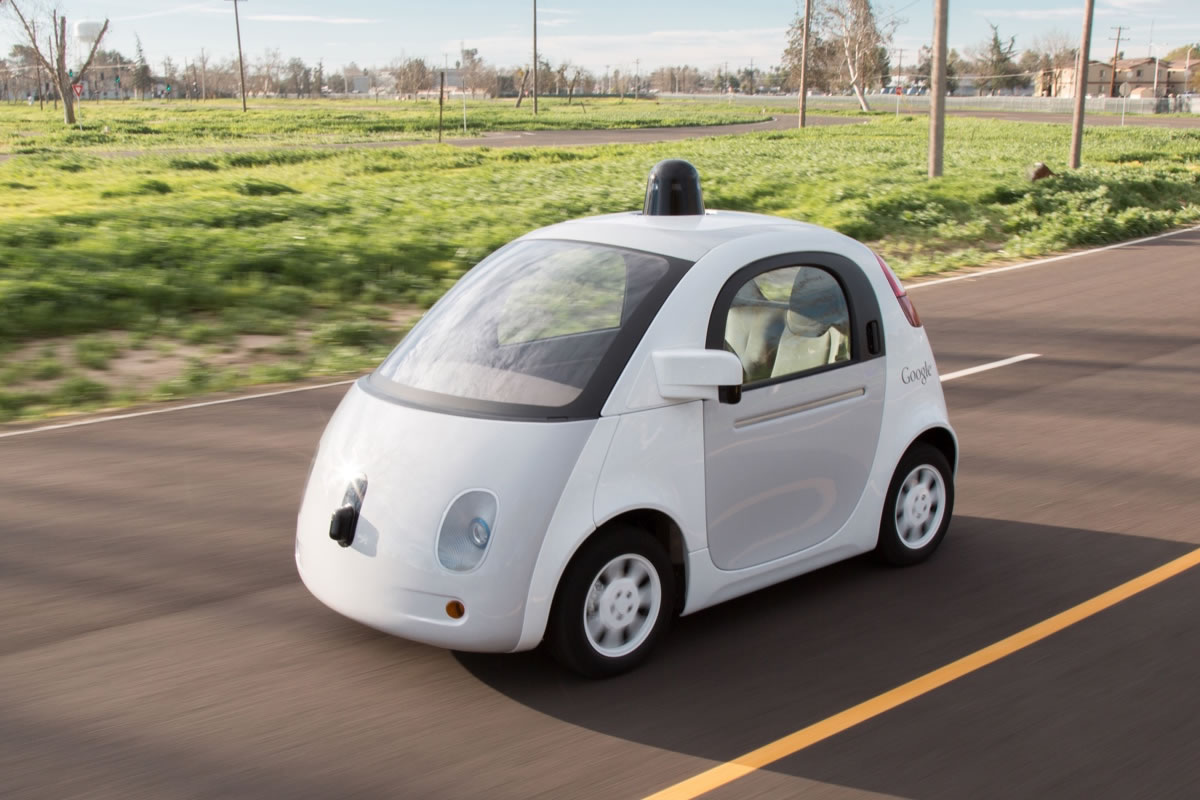 Google prototype self-driving car - 2015