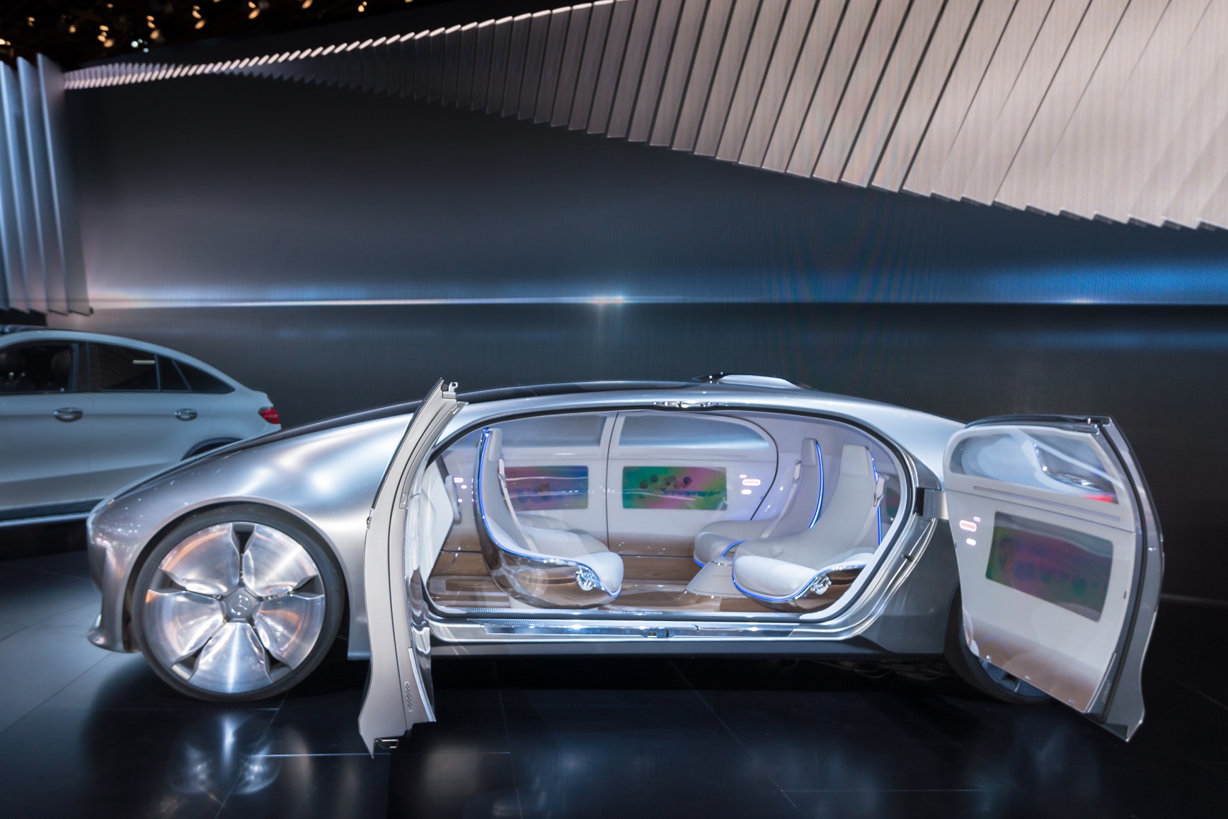 Mercedes F 015 Concept car at the North American International Auto Show (NAIAS) - 2015