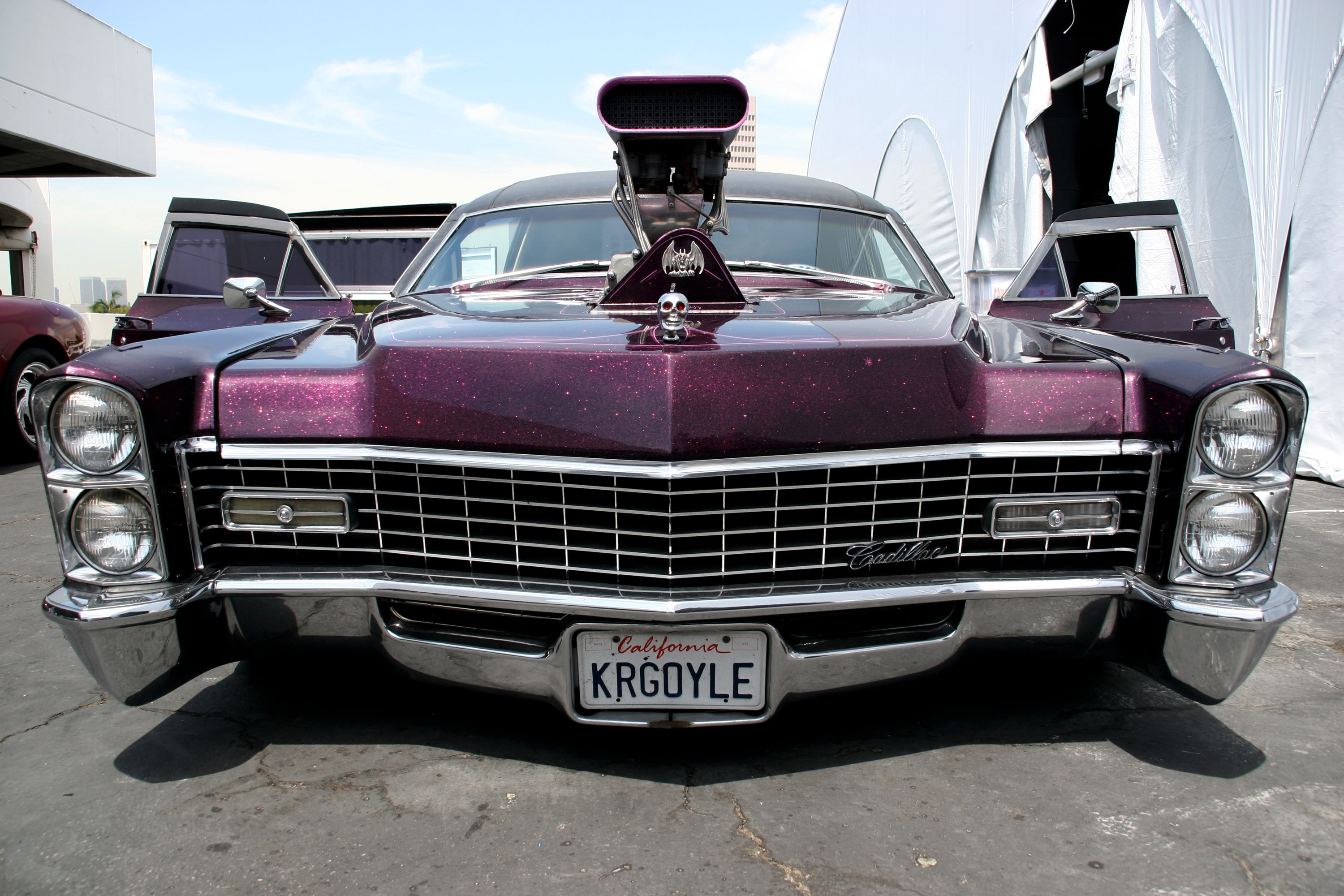 Cadillac Goth mobile at the George Barris Celebrity Car Event at the Peterson Automotive Museum - 2005