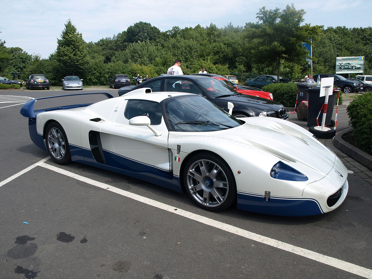 Maserati MC12 in the Nurburgring Car Park, Germany - 2008
