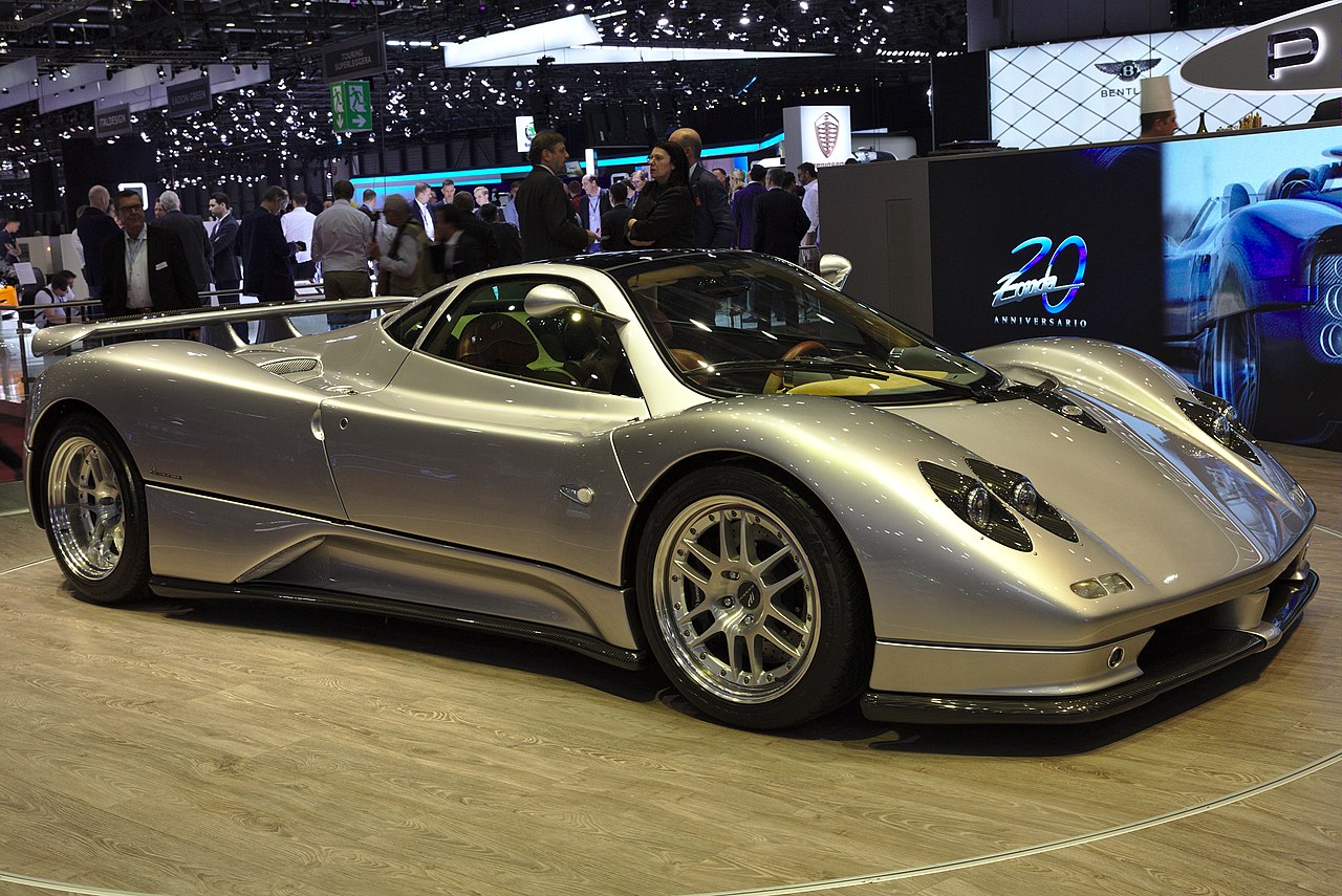 Pagani Zonda C12 'chassis 001' at Geneva Motor Show 2019