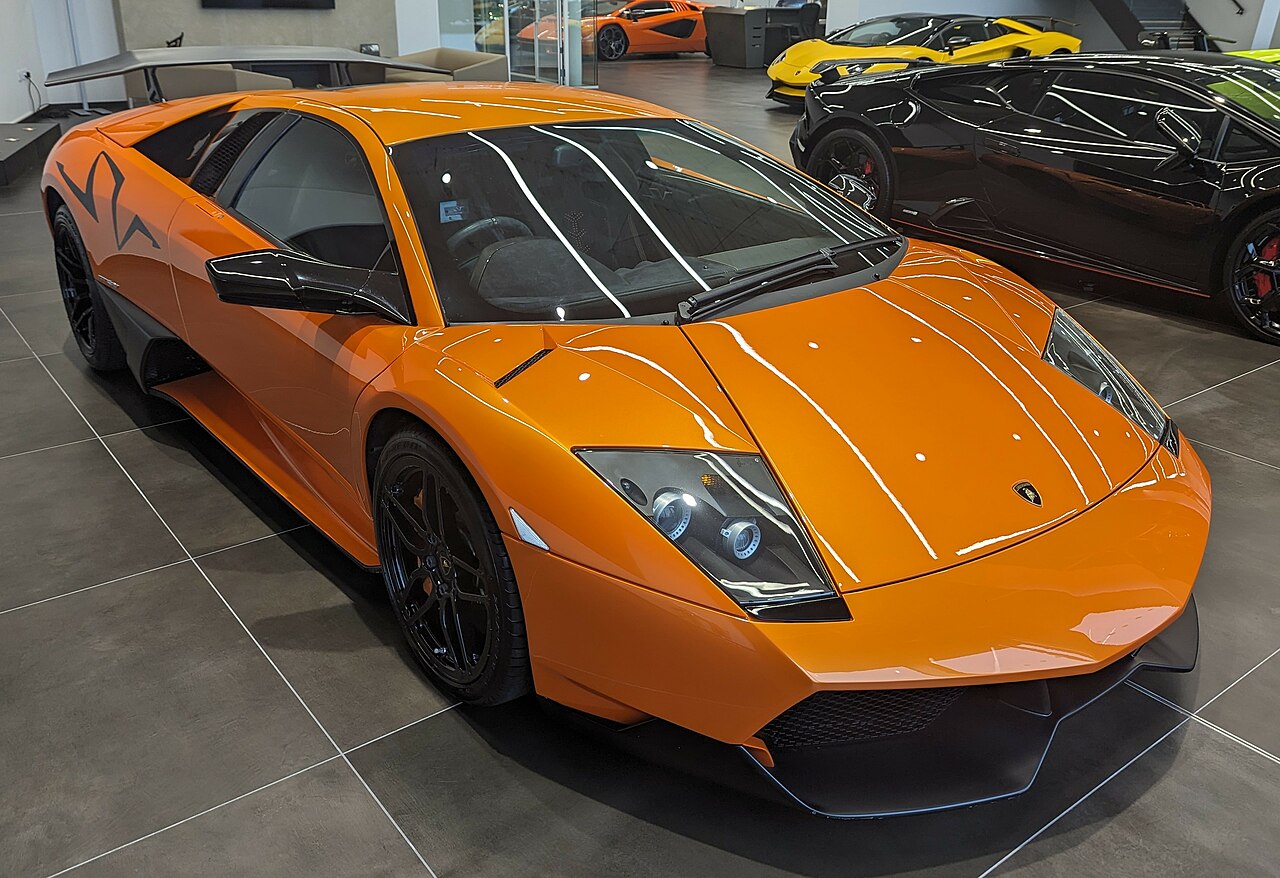 Orange Lamborghini Murcielago SV - 2023
