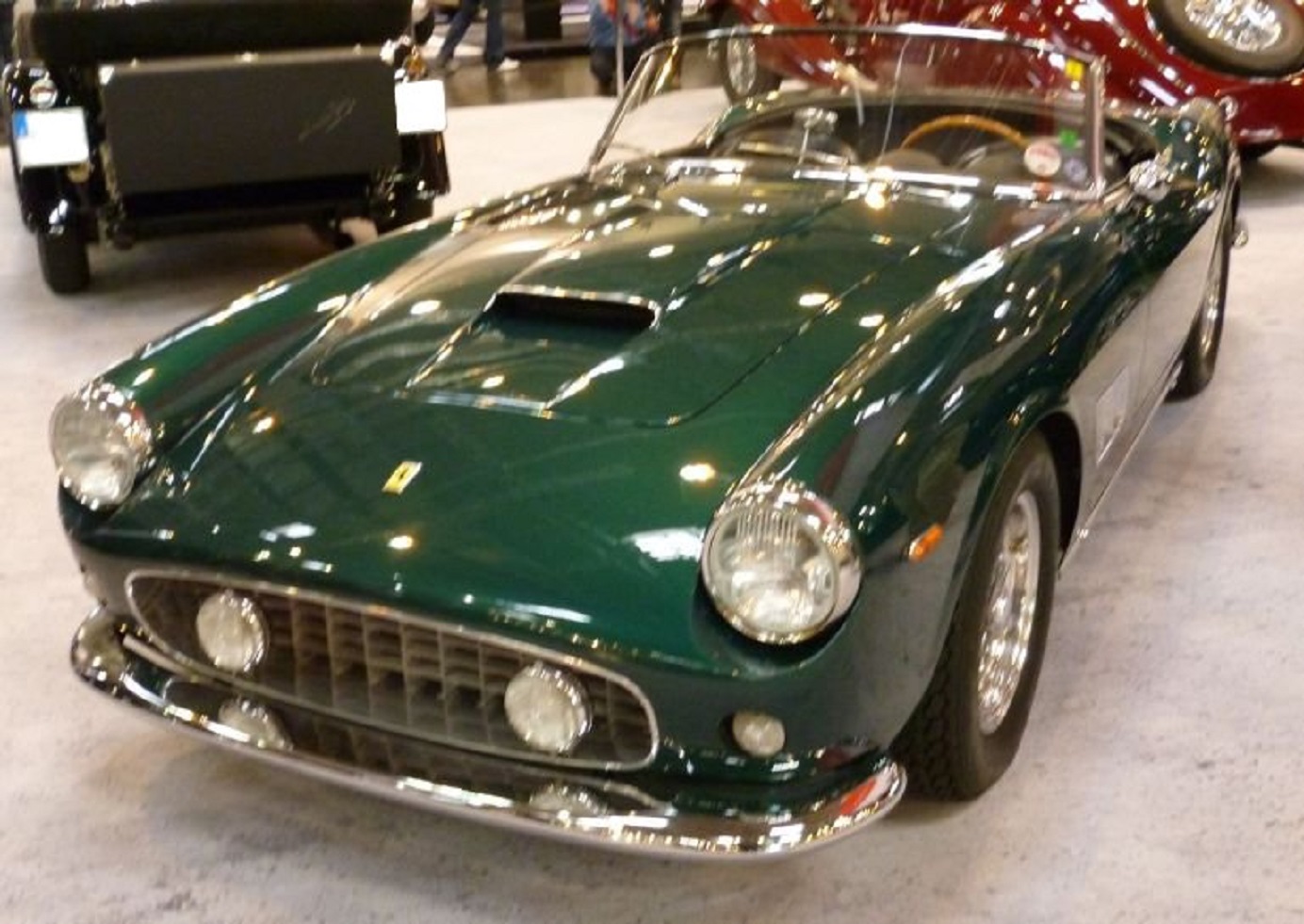 Green Ferrari 250 GT SWB California Spider