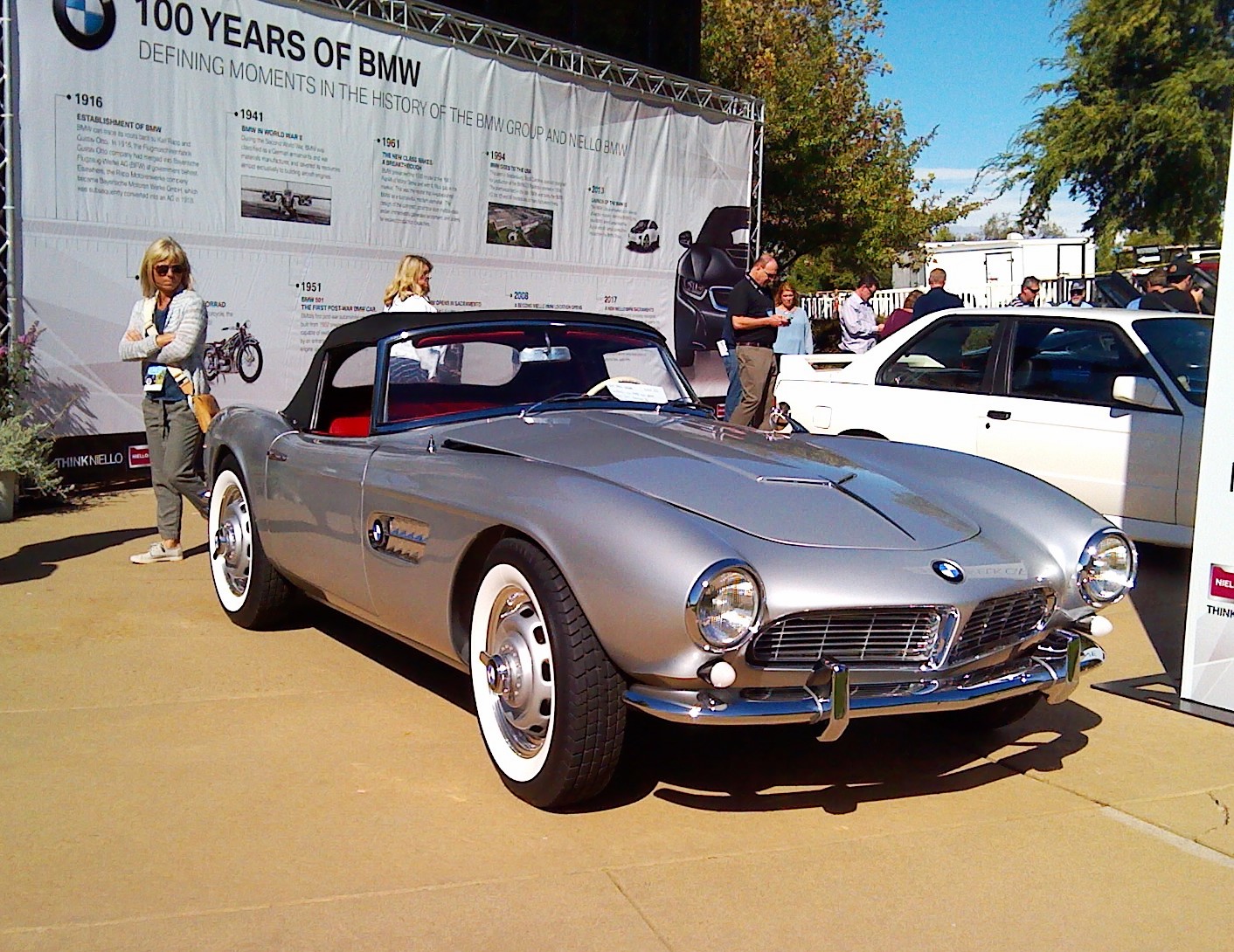 1957 Silver BMW 507